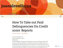 Tablet Screenshot of juanalovellainx.wordpress.com