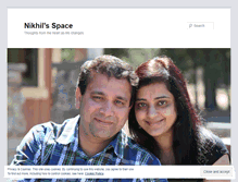 Tablet Screenshot of nikhilsinghal2010.wordpress.com