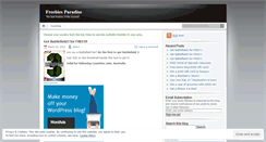 Desktop Screenshot of freebiesparadise.wordpress.com