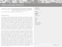 Tablet Screenshot of paulineauthorship.wordpress.com