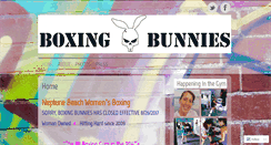 Desktop Screenshot of boxingbunnies.wordpress.com
