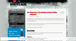Desktop Screenshot of kliketa.wordpress.com