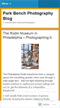 Mobile Screenshot of parkbenchphotography.wordpress.com