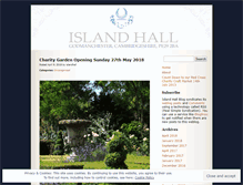 Tablet Screenshot of islandhall.wordpress.com