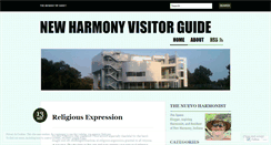 Desktop Screenshot of harmonistic.wordpress.com