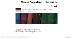 Desktop Screenshot of marcosnapolitano.wordpress.com