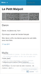 Mobile Screenshot of lepetitmalpoli.wordpress.com