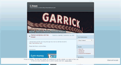 Desktop Screenshot of ganson.wordpress.com