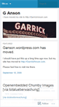 Mobile Screenshot of ganson.wordpress.com