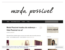 Tablet Screenshot of modapossivel.wordpress.com