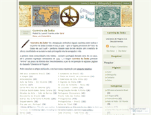 Tablet Screenshot of carreiradaindia.wordpress.com