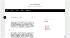 Desktop Screenshot of anemotionalhook.wordpress.com