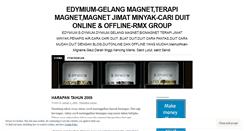 Desktop Screenshot of edymium.wordpress.com