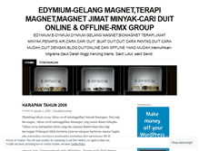 Tablet Screenshot of edymium.wordpress.com