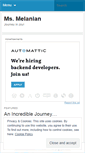 Mobile Screenshot of msmelanian.wordpress.com