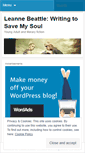 Mobile Screenshot of leanneardellebeattie.wordpress.com