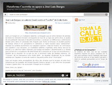 Tablet Screenshot of joseluisburgosencaceres.wordpress.com
