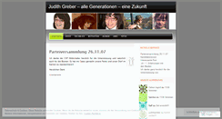 Desktop Screenshot of judithgreber.wordpress.com