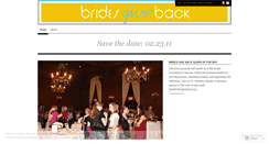 Desktop Screenshot of bridesgivebackaz.wordpress.com