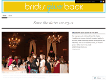 Tablet Screenshot of bridesgivebackaz.wordpress.com