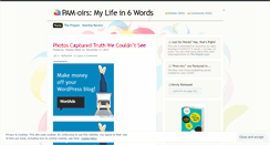 Desktop Screenshot of pamoirs.wordpress.com