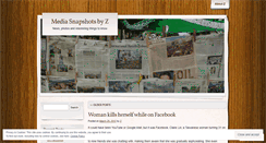 Desktop Screenshot of mediasnapshots.wordpress.com