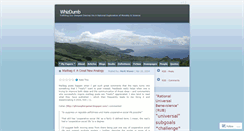 Desktop Screenshot of becominggaia.wordpress.com