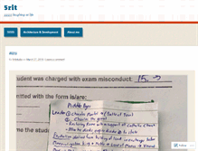 Tablet Screenshot of 5ritstudio.wordpress.com