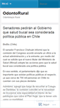 Mobile Screenshot of odontorural.wordpress.com