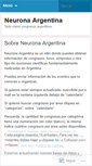 Mobile Screenshot of neuronaargentina.wordpress.com