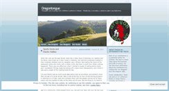 Desktop Screenshot of dragontongue.wordpress.com