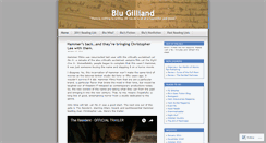 Desktop Screenshot of blugilliand.wordpress.com