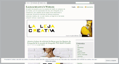 Desktop Screenshot of lalejacreativa.wordpress.com