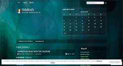 Desktop Screenshot of odalis9.wordpress.com