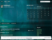 Tablet Screenshot of odalis9.wordpress.com