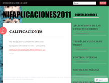 Tablet Screenshot of nifaplicaciones2011.wordpress.com