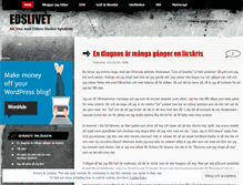 Tablet Screenshot of edslivet.wordpress.com