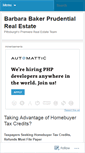 Mobile Screenshot of barbarabakerpittsburgh.wordpress.com