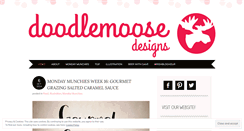 Desktop Screenshot of doodlemoosedesigns.wordpress.com