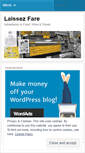 Mobile Screenshot of laissezfare.wordpress.com