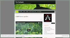 Desktop Screenshot of epilogist.wordpress.com