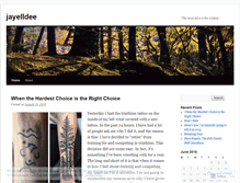 Tablet Screenshot of jayelldee.wordpress.com
