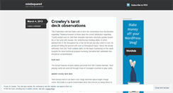 Desktop Screenshot of mindsquared.wordpress.com