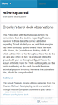 Mobile Screenshot of mindsquared.wordpress.com