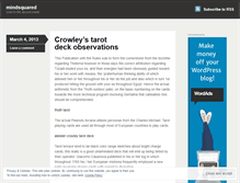 Tablet Screenshot of mindsquared.wordpress.com