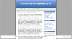 Desktop Screenshot of mallikajayanti.wordpress.com