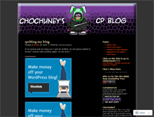 Tablet Screenshot of chochuney.wordpress.com