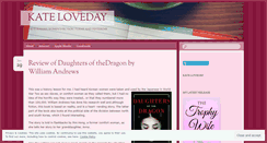 Desktop Screenshot of kateloveday.wordpress.com