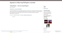 Desktop Screenshot of iraqistories.wordpress.com