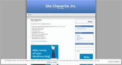 Desktop Screenshot of gtachacarita.wordpress.com